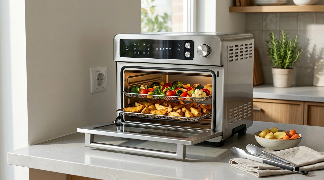 220V Smart Air Fryer Oven Guide: Crisp, Roast, Bake