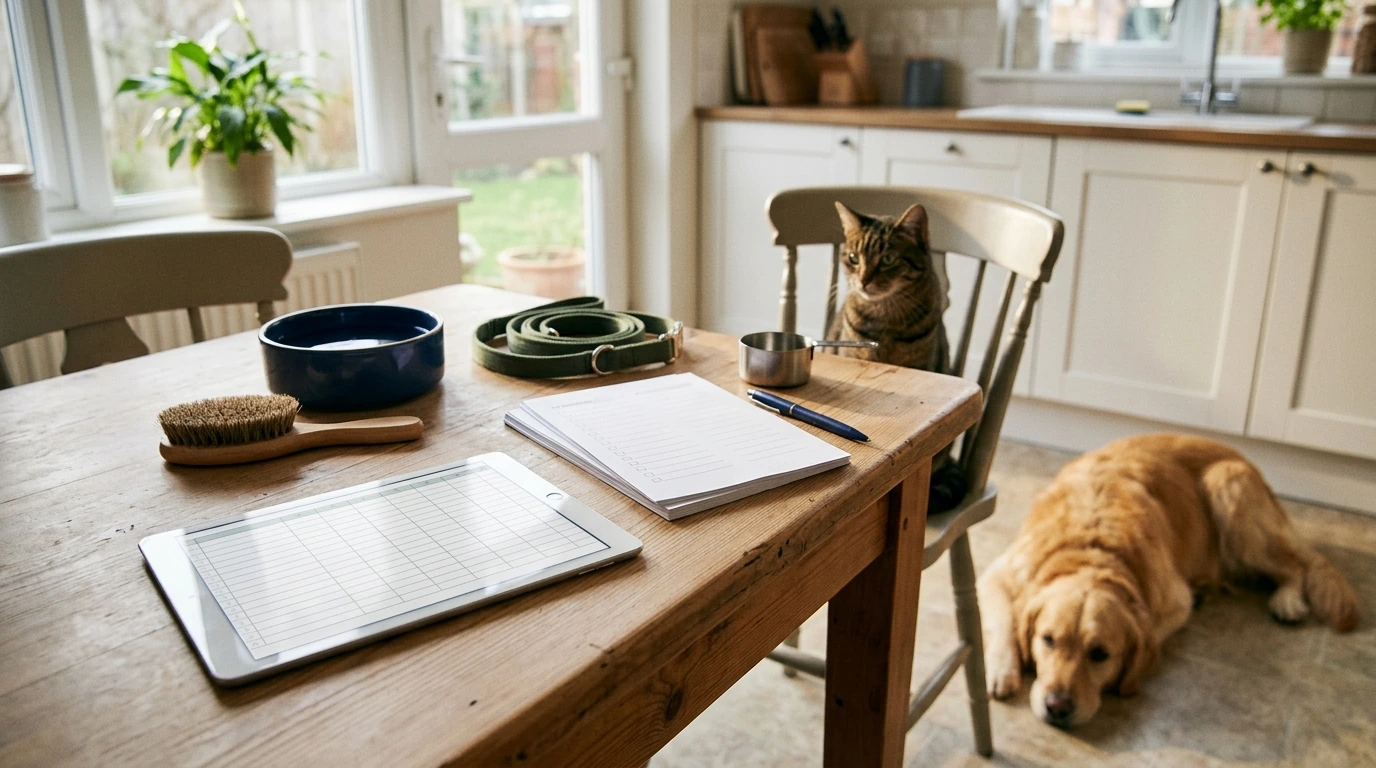 5-in-1 Pet Health Bundle: Easy Trackers & Checklists