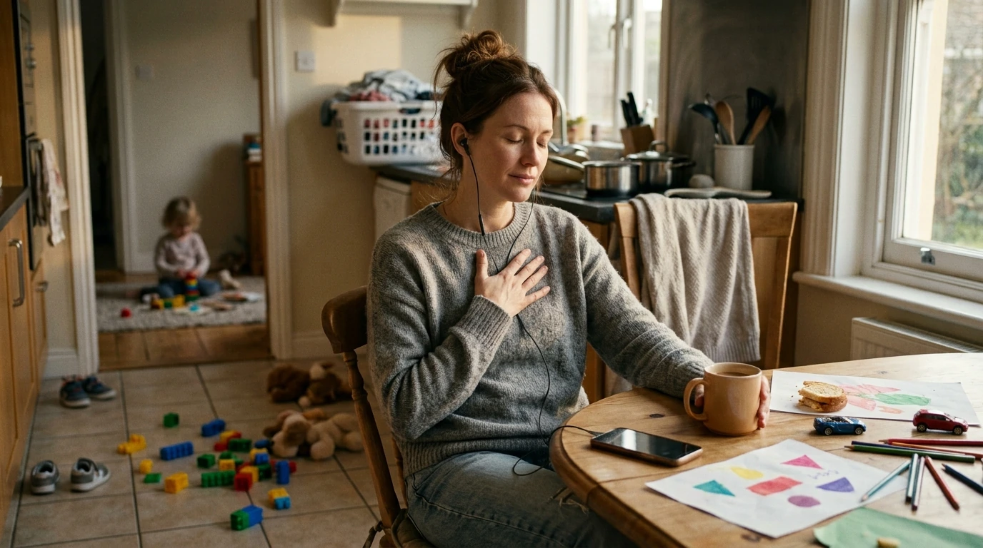5-Minute Audio Reset for Exhausted Parents: Calm Fast