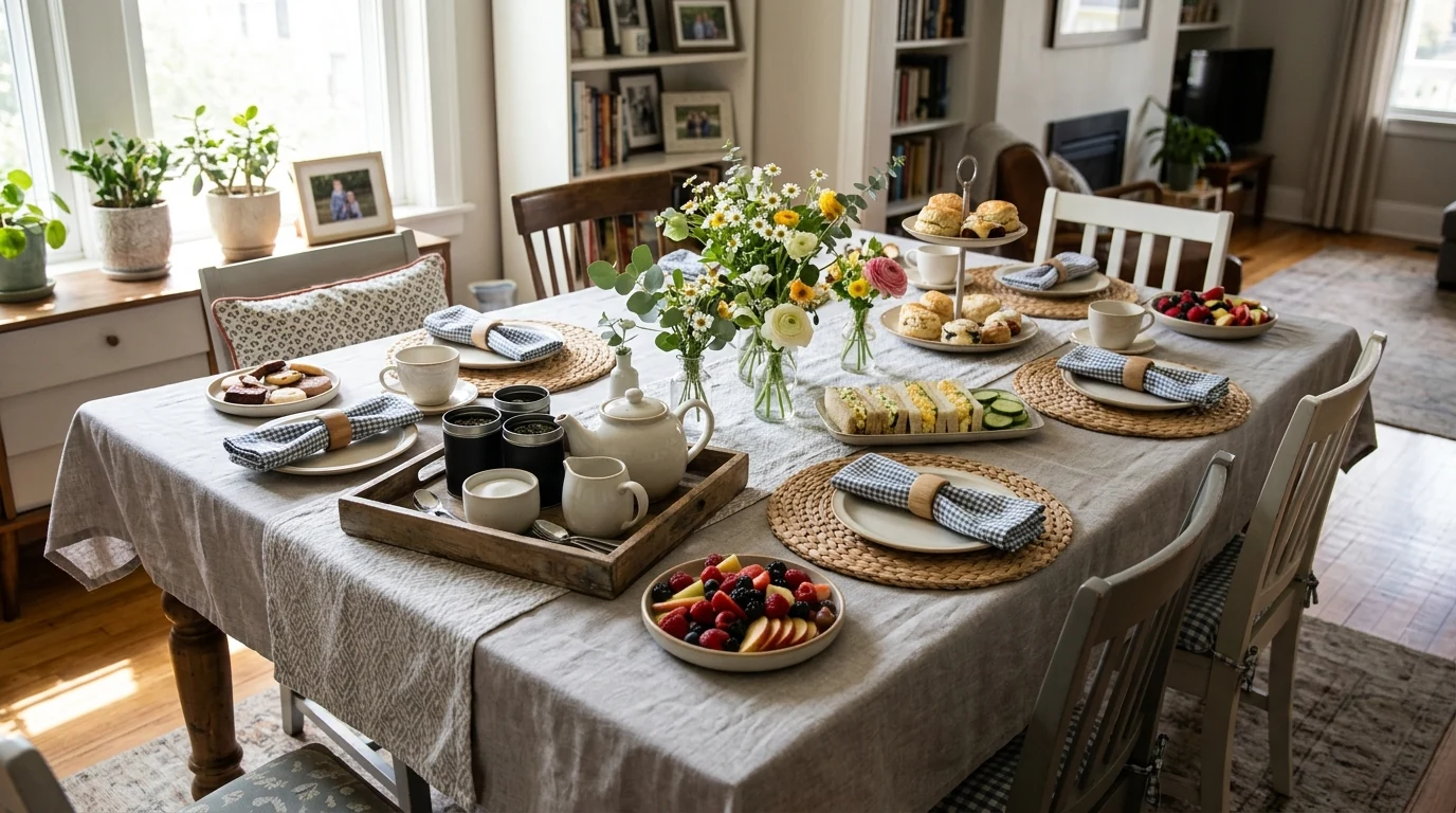 Cozy Family Tea Table Setup: Photo-Ready in Minutes