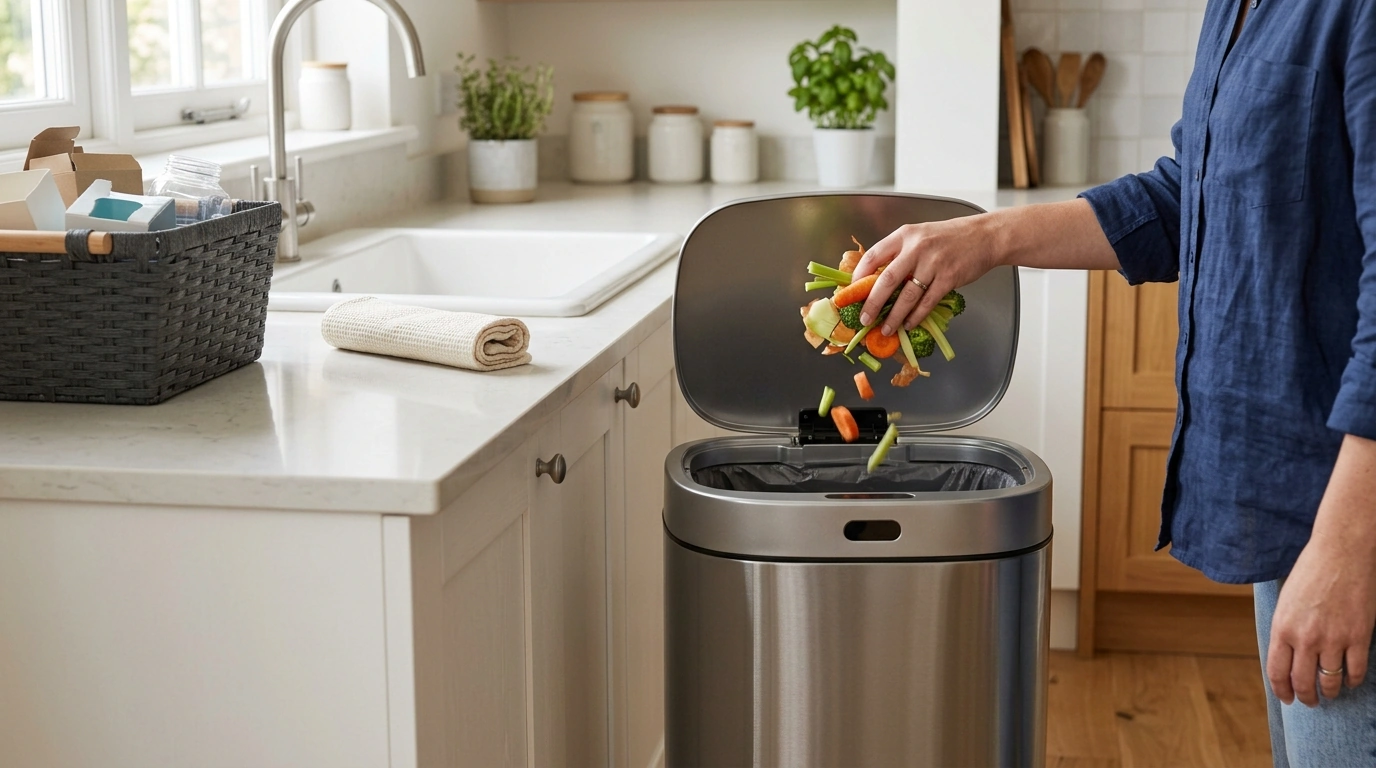 Touchless Sensor Trash Can: Cleaner, Eco-Friendly Disposal