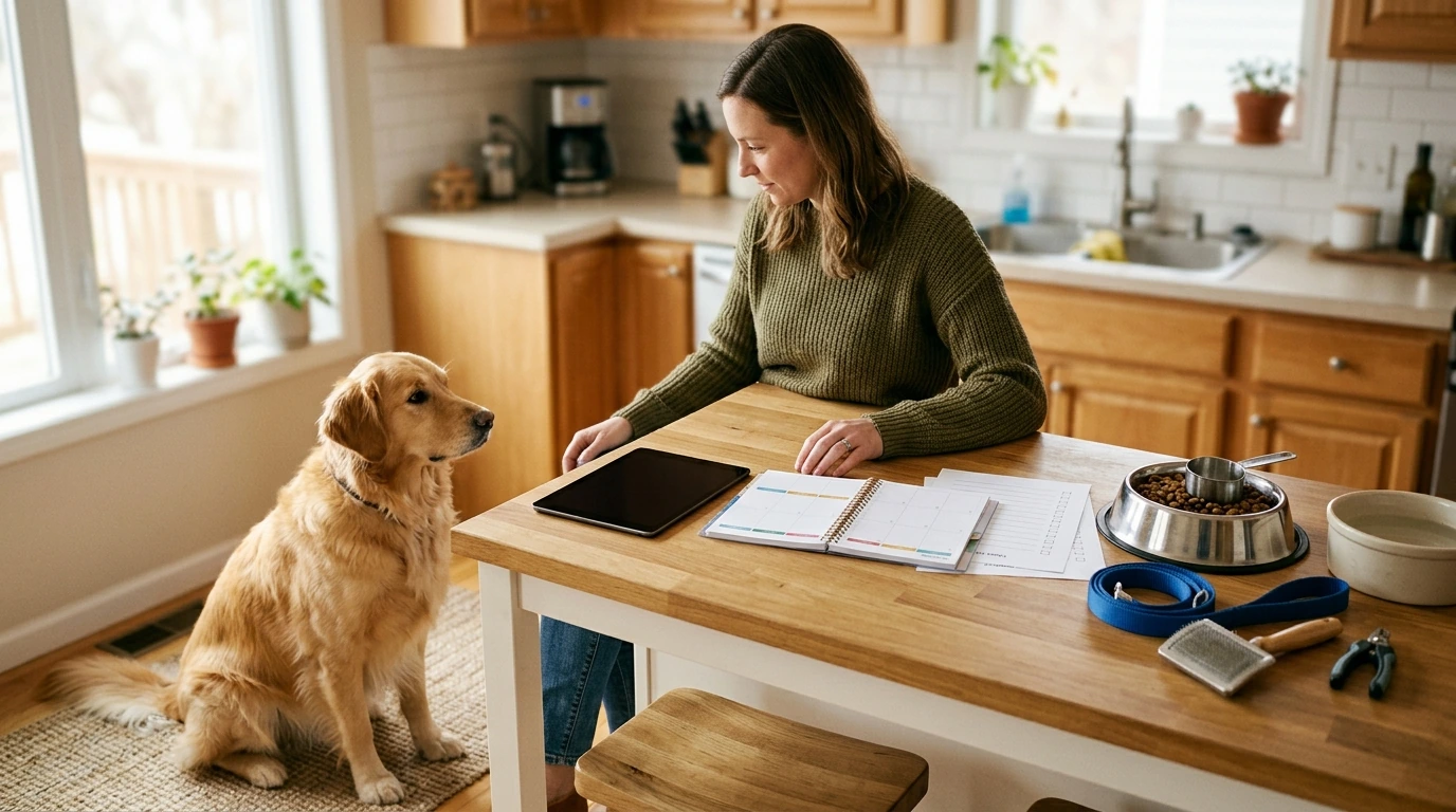 Healthy Dog Starter Kit: Daily Care Tracker Bundle