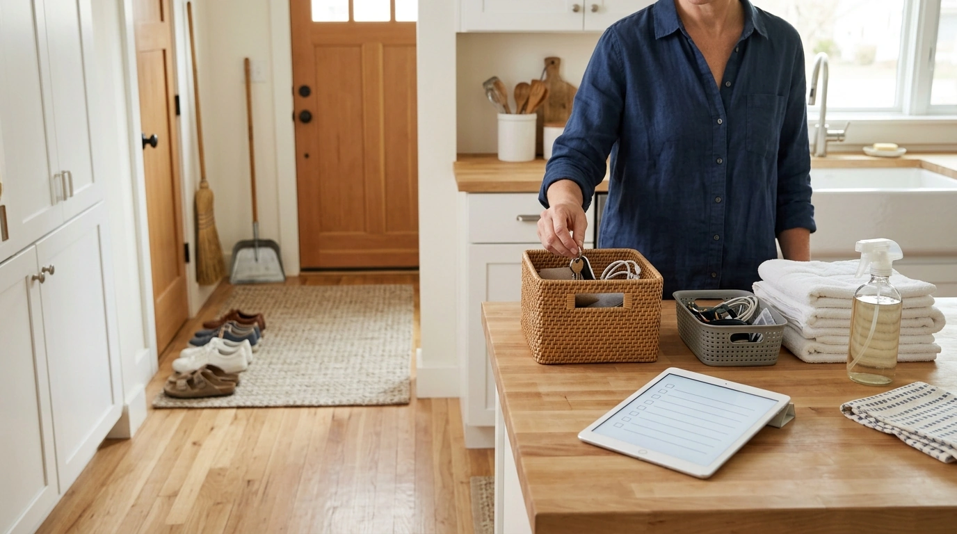 Weekly Home Reset: 60–90 Minute System for a Tidy House