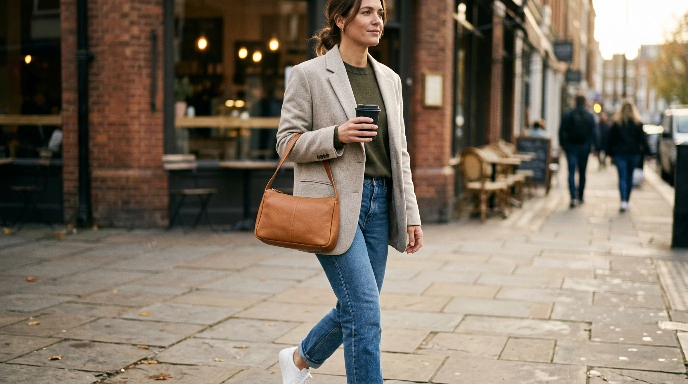 Trendy Leather Shoulder Bag for Women: Chic Daily Carry