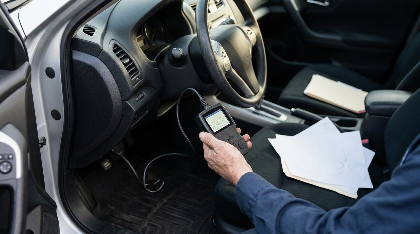 V520 OBD2 Scanner: Live Data + Cloud Report Printing