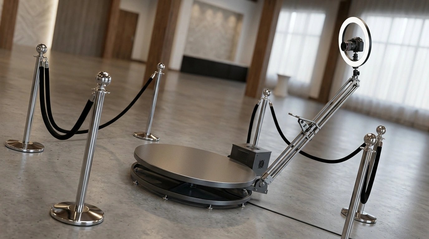 360 Photo Booth Rental Cost: Rates, Factors & Packages