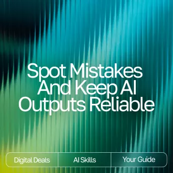 AI Output Reliability: Spot Errors & Verify Fast