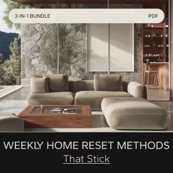 60-Min Weekly Home Reset: A Simple Routine That Sticks