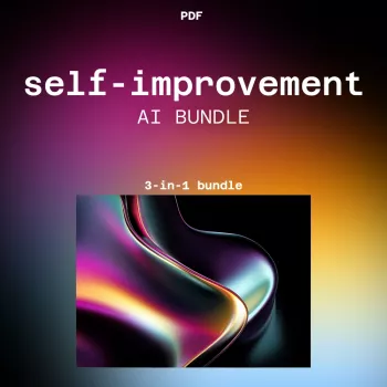 AI Self-Improvement Bundle: 3 Guides for Weekly Progress