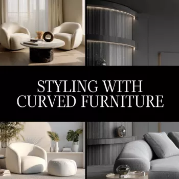 Curved Furniture Layout Tips: Softer Rooms Without Clutter