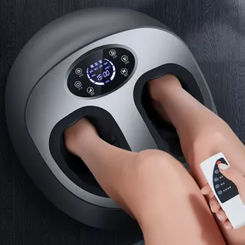 6D Heated Air-Wrap Foot Massager + Pedicure: Guide